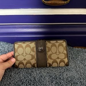 Brown Coach Wallet
